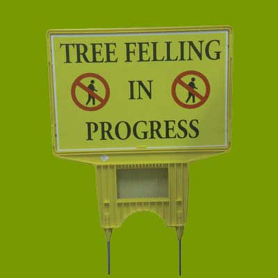 (image for) “Tree Felling In Progress” Warning Sign SGN6934
